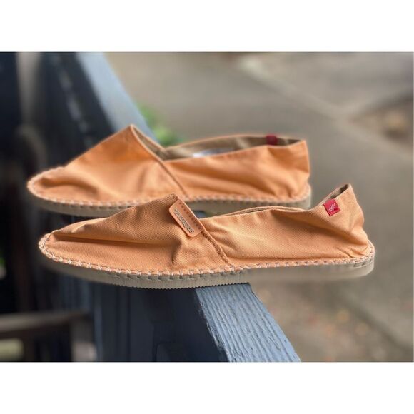 Havaianas Women’s Espadrilles Origine li Tangerine Orange Sz 9 - Picture 1 of 9